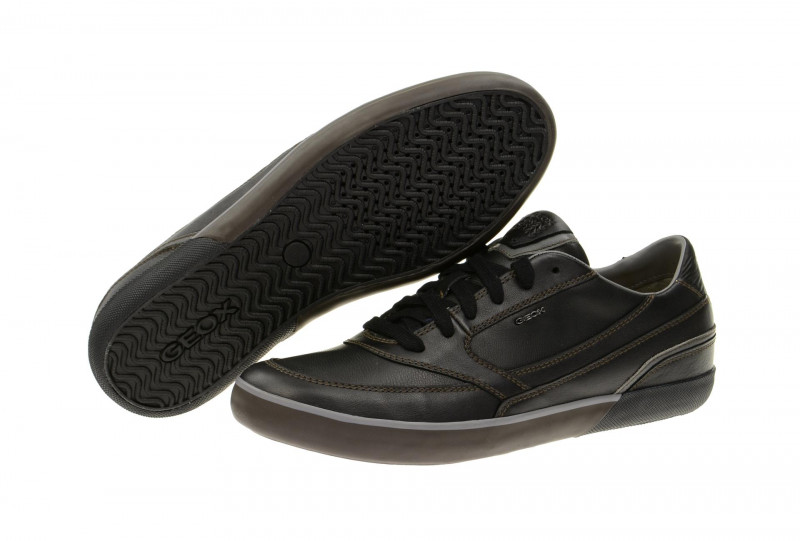 Geox Box Schuhe schwarz U44R3A 043BU C9999