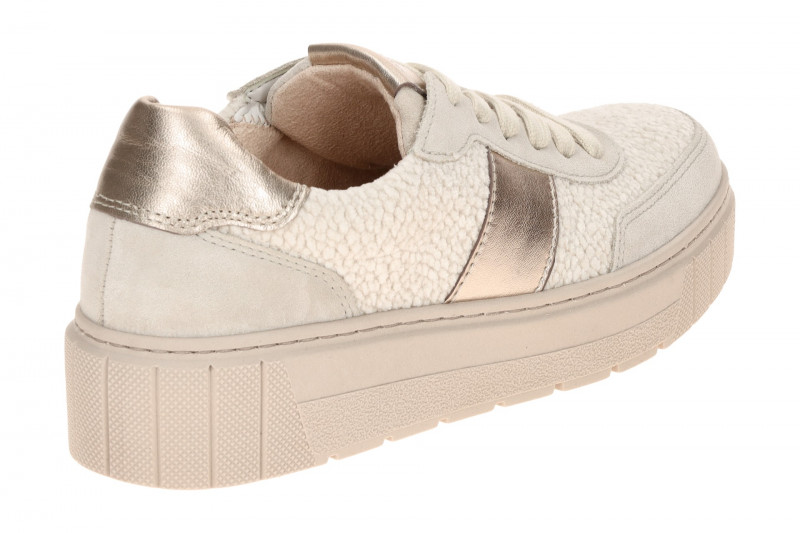 Gabor Sneaker Schuhe beige offwhite Wolle 6017.02.003