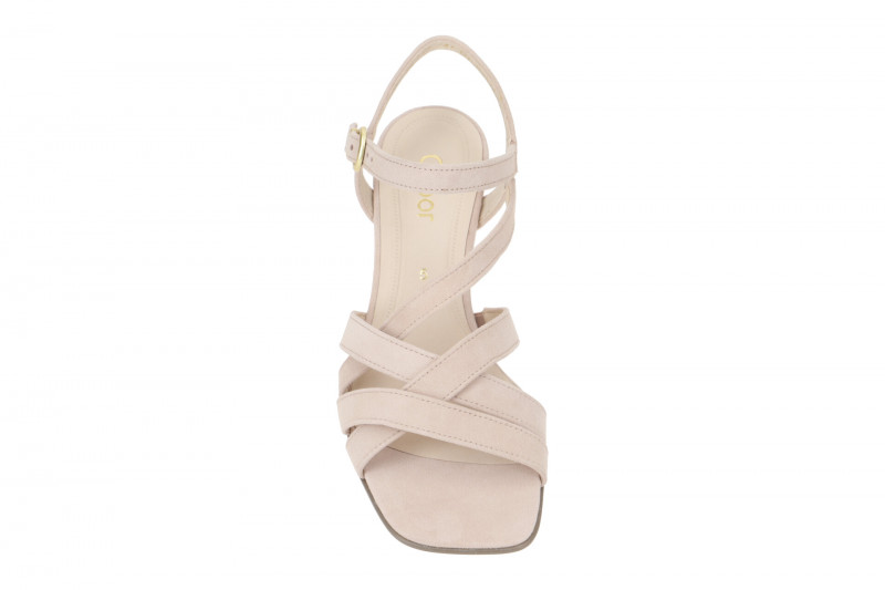 Gabor Riemchen Sandalette beige rouge 41.781.10