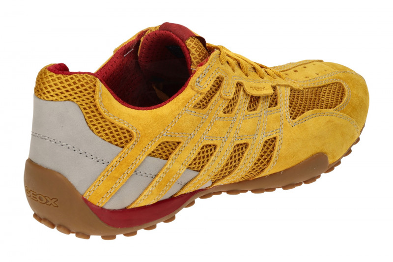 Geox Snake Schuhe gelb rot U55MNA