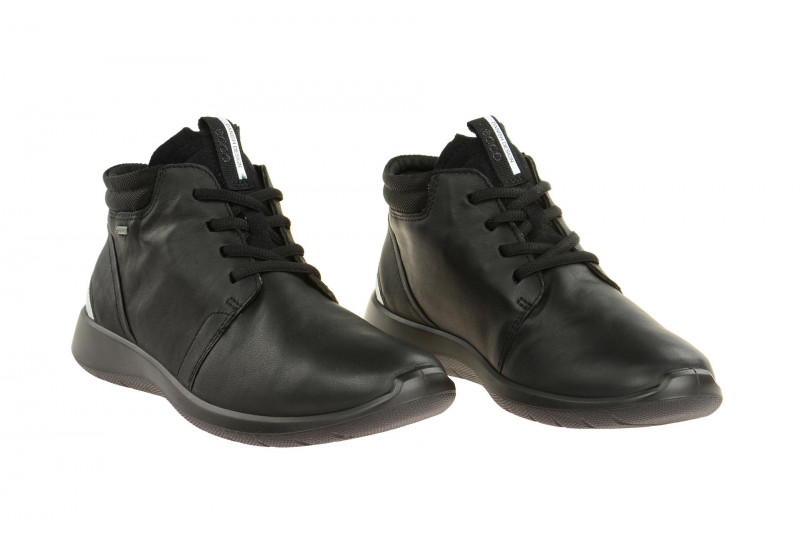 ecco Soft 5 Stiefelette schwarz Gore-Tex