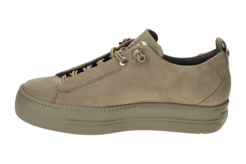 Paul Green Sneaker Plateau Schuhe taupe grau 5017