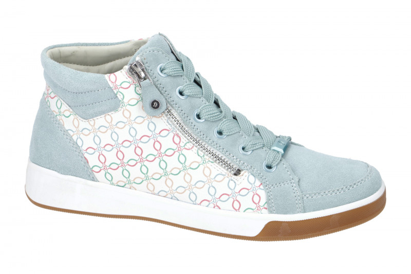 ARA Rom Schuhe Sneaker blau aqua multi 12-44499