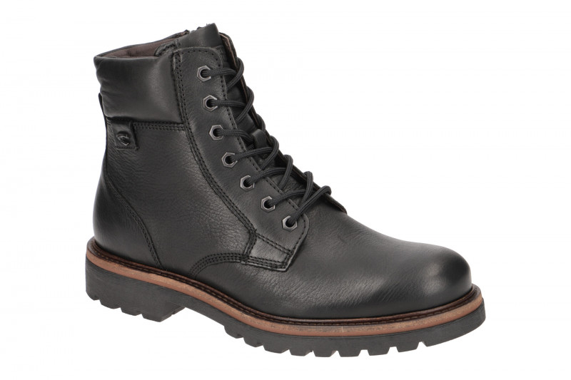 camel active Canberra 16 Herren Stiefel schwarz