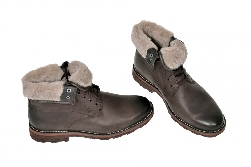 Clarks Naylor Top Stiefelette in dunkelbraun 20356530