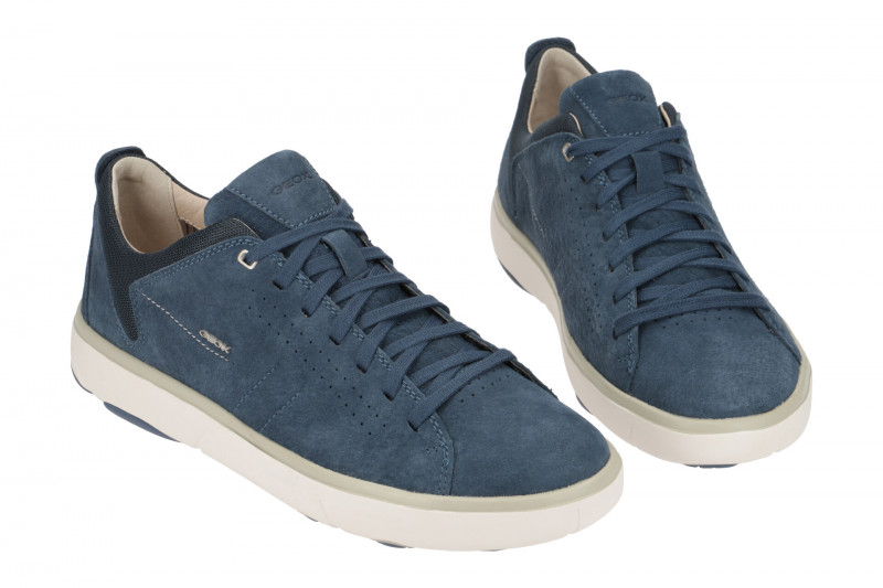 Geox Nebula Schnür Schuhe blau denim U948FA