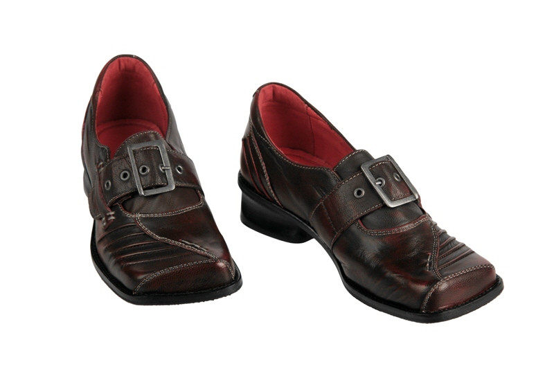 Tiggers Yvonne 3 karree Pumps TC-12264 bordo rot