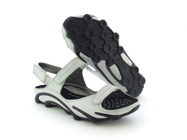 Ecco Identity Sandalette hell-grau