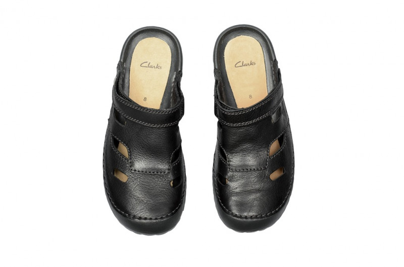 Clarks Wirrel Beat Pantolette schwarz
