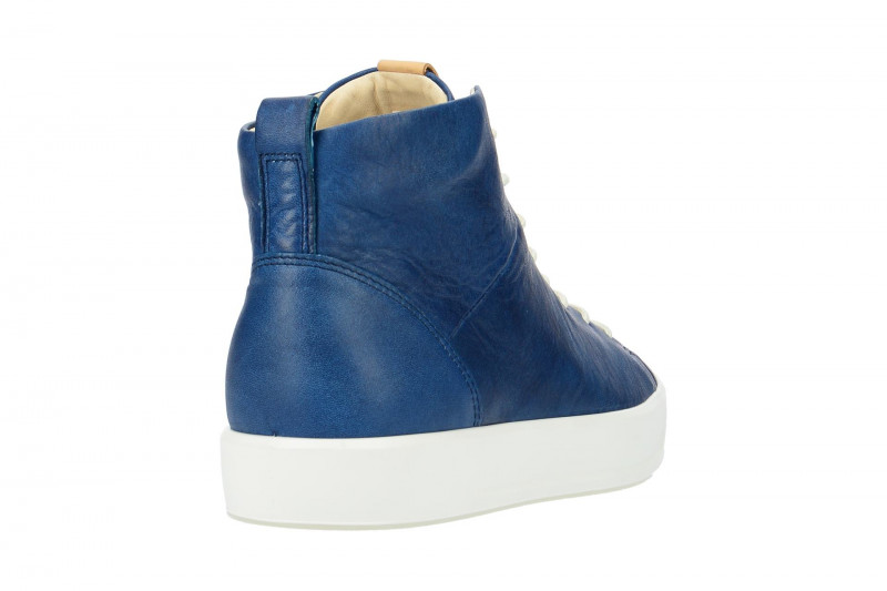 Ecco Soft 8 Schuhe blau Herren Stiefelette