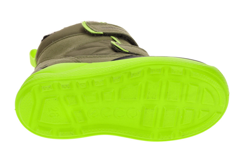 ecco Urban Kinderstiefel grün Warmfutter Waterproof
