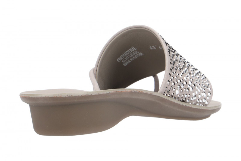 Paul Green Glamour Pantolette grau quarz 6049