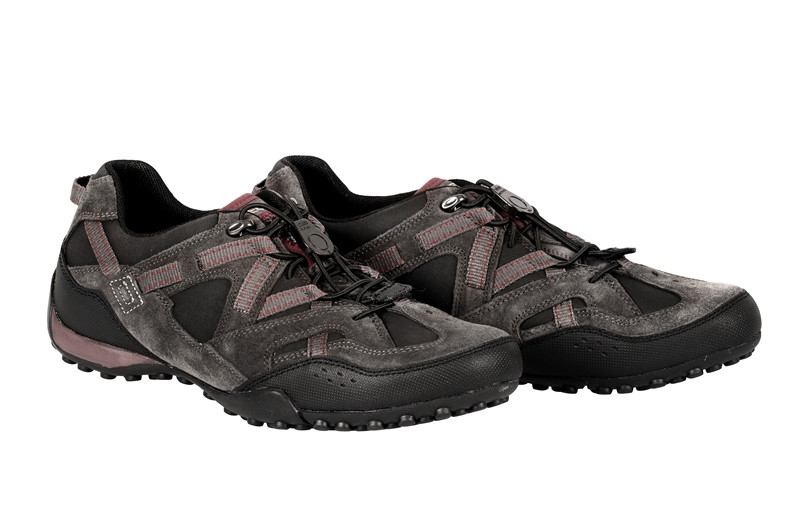 Geox Wide Snake T Schuhe schwarz dunkelrot U2406T