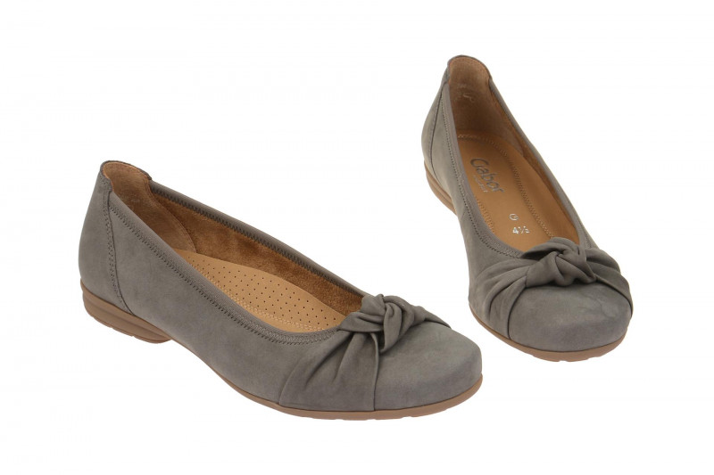 Gabor Florenz Pumps grau Nubuck 02.643.31