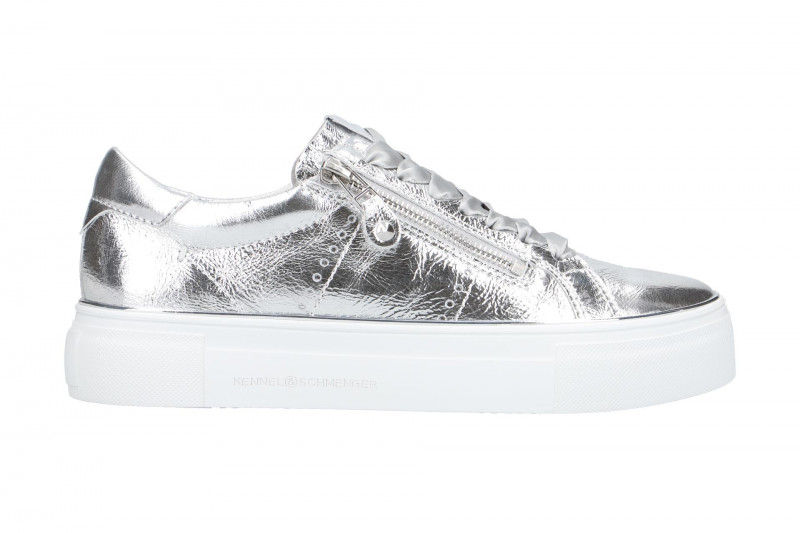 K&S Big Schuhe Sneaker silber 21020