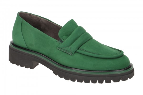 Paul Green Schuhe Slipper grün leaf 2957