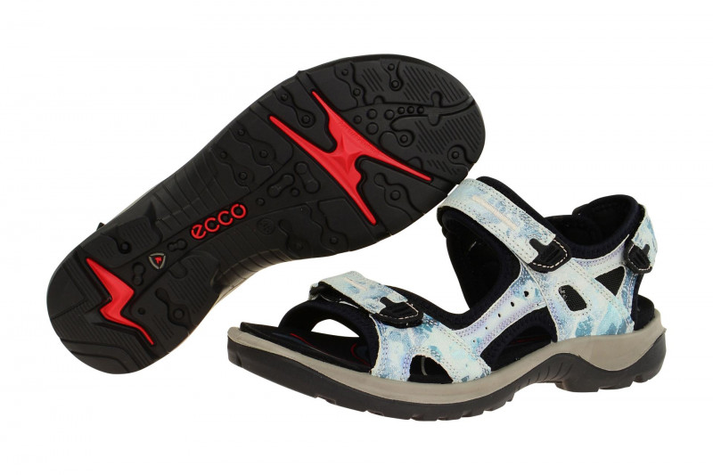 Ecco Offroad 06956301088 Sandale blau weiß