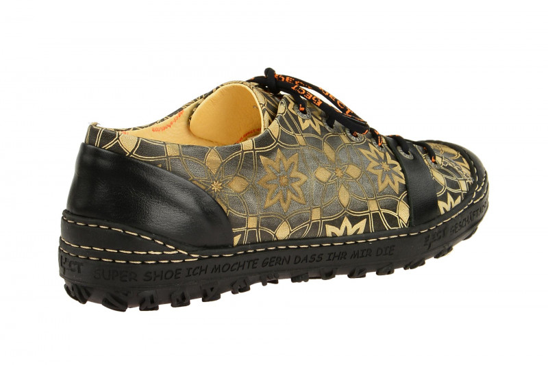 Eject Dass Schuhe schwarz grau-beige