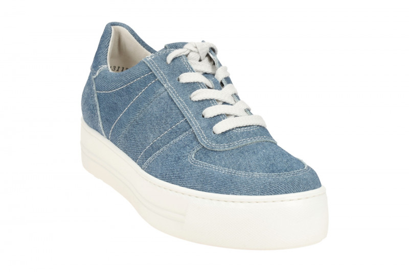 Paul Green Sneaker Schuhe blau denim 5230