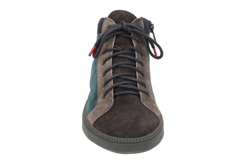 Think Turna Schuhe braun grau grün kombi