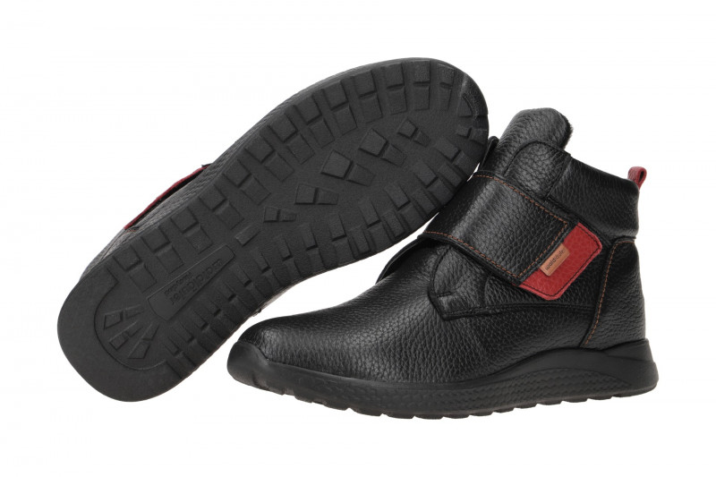 Waldläufer Alina Stiefelette schwarz H-Weite dünn gefüttert 778802