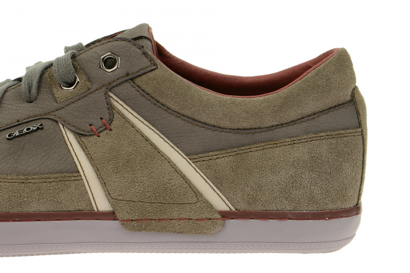 Geox Box Schuhe grau beige - U44R3C