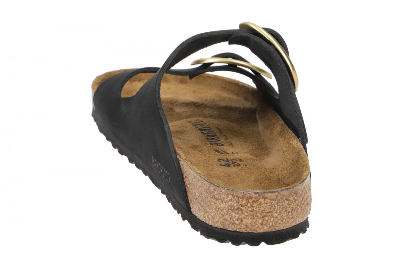 Birkenstock Arizona Big Buckle Pantolette schwarz Normal-Weit 1023239