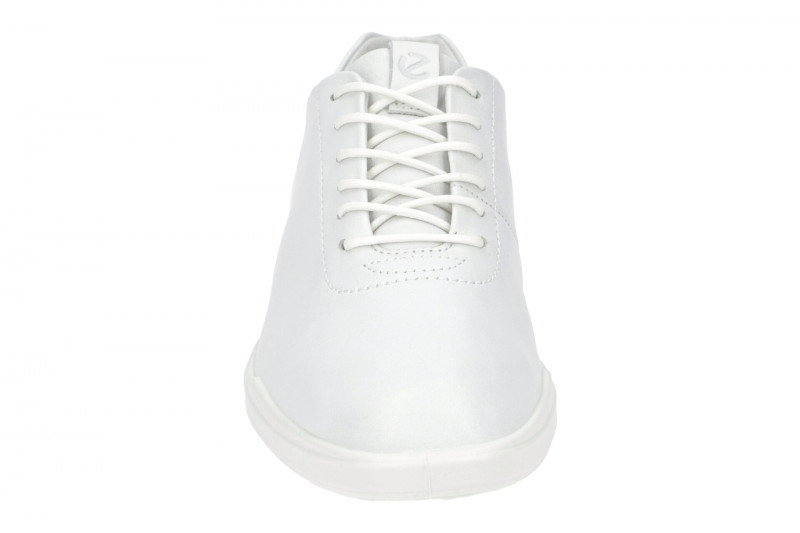 Ecco Simpil Schuhe weiß Damen Schnürer