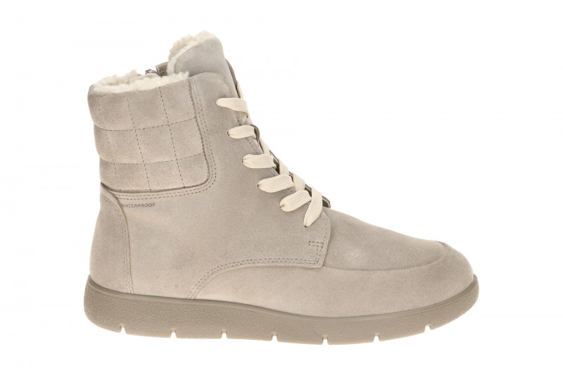 Ecco Bella Winter Stiefel grau Warmfutter Boots Wasserdicht 239333