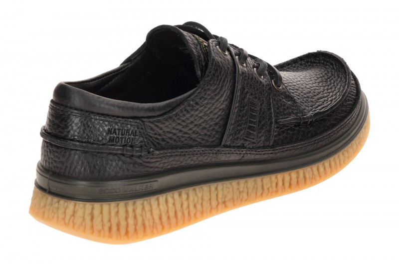 Ecco Walker Schuhe schwarz Mokassin 571104