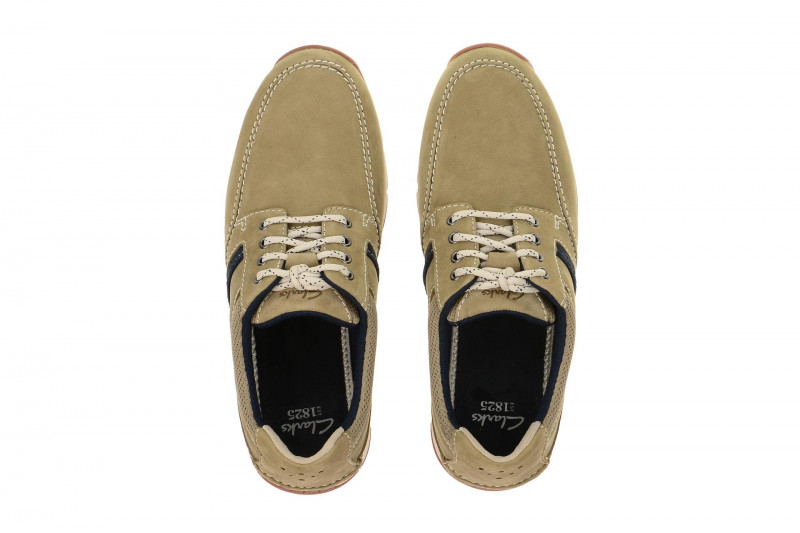 Clarks Beachmont Edge Schuhe beige