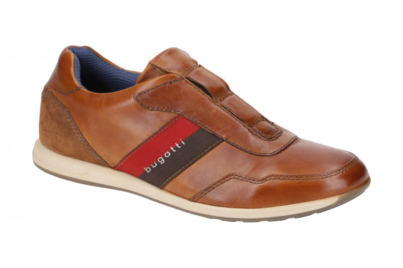 bugatti Thorello Slipper Schuhe braun cognac A9Q60