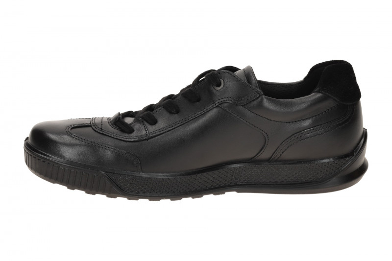 Ecco Byway Schuhe schwarz uni Glattleder 501684