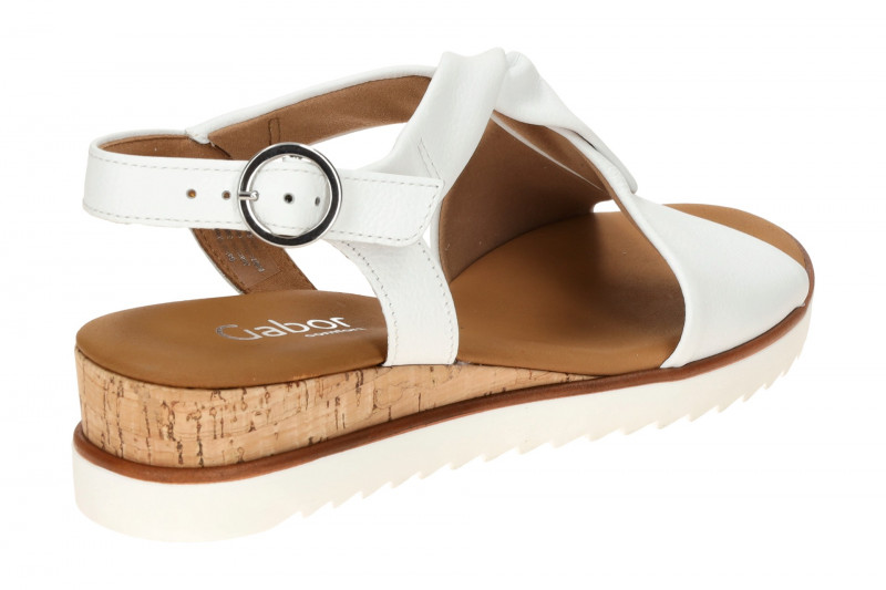 Gabor comfort Sandale weiß 82.751.50