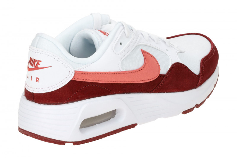 NIKE AIR MAX SC Sneaker Schuhe weiß rot Damen FJ3242