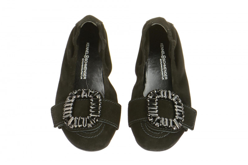 K&S Malu Ballerina schwarz Crystal Steine 10960