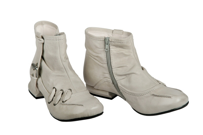 Tiggers Lori Stiefeletten in offwhite weiß Lederfutter