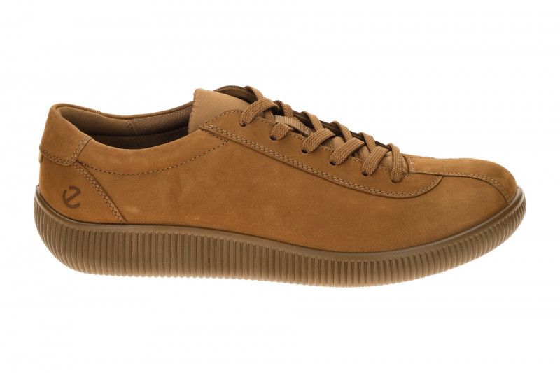 Ecco Soft Zero Schuhe braun camel Herren Sneakers 537754