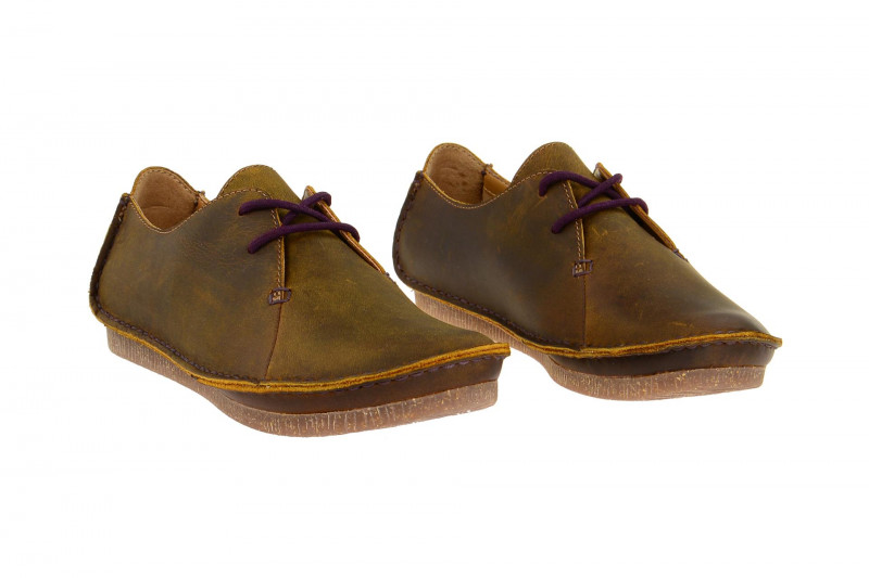 Clarks Janey Mae Schuhe braun Fettleder