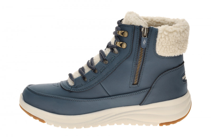 Skechers On-The-Go Stiefeletten blau Damen wasserdicht 144756