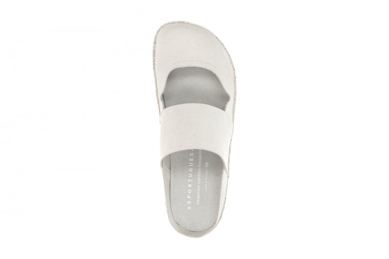 Asportuguesas Cana Pantoletten Damen grau offwhite Clogs