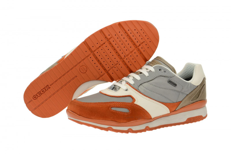 Geox Respira Sandro ABX Sneakers orange Amphibiox