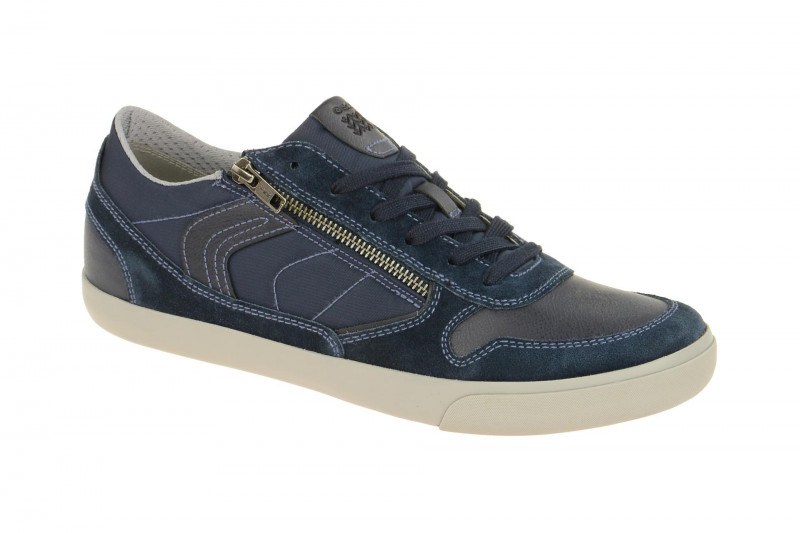 Geox Box Schuhe blau grau U82R3C