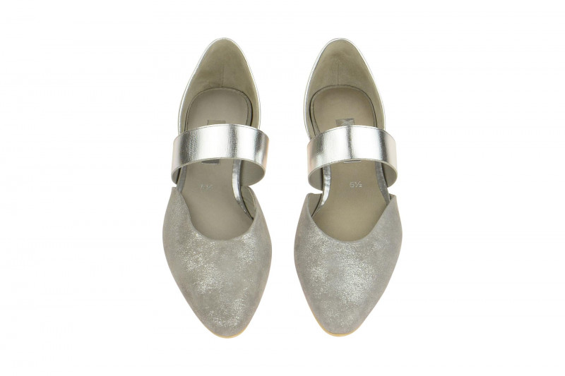 Gabor Ballerina grau silber metallic 61.353.69