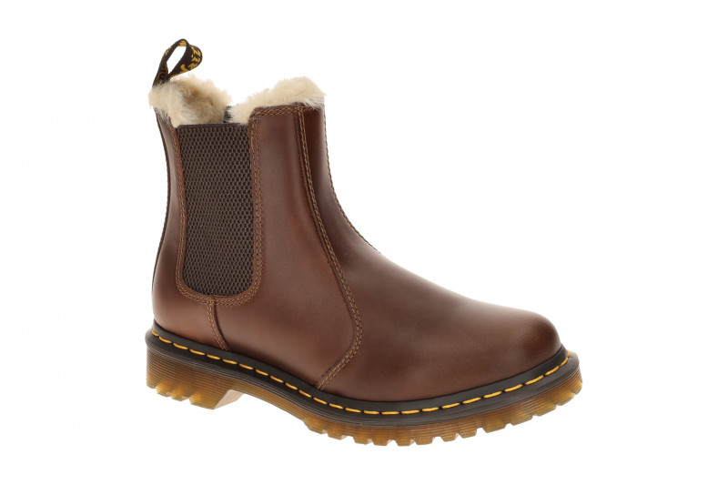 Dr. Martens 2976 Leonore Stiefel Chelsea-Boot braun Warmfutter