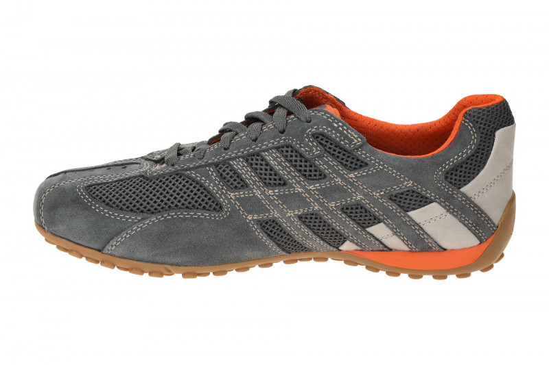 Geox Snake Schuhe grau orange U55MNA