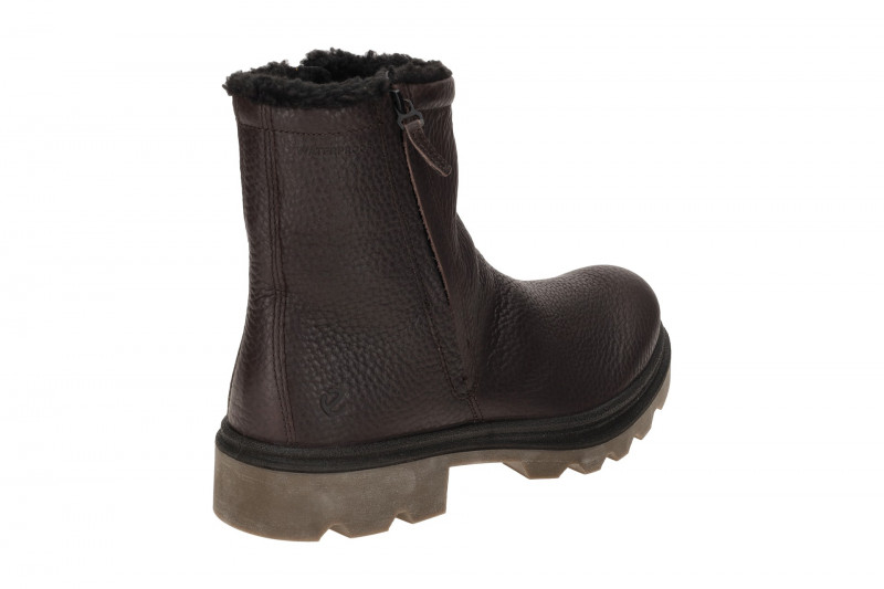Ecco Grainer Herren Winter Stiefel braun mocha Waterproof 214804