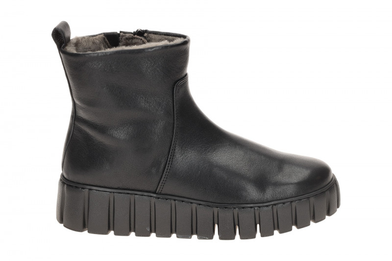 Gabor Plateau Winter Stiefelette schwarz Lammfell 76.780.91