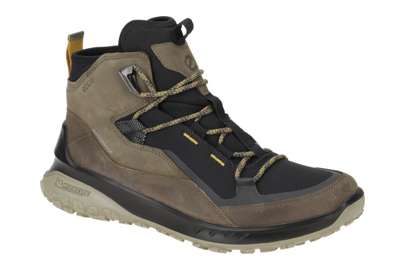 Ecco Ult-Trn Stiefel grün schwarz Waterproof 824274