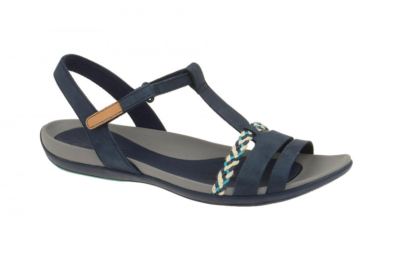 Clarks Tealite Grace Damen Sandale blau